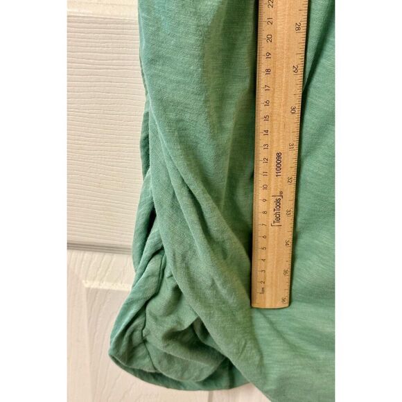 Michael Stars Odessa One & Done V-Neck Atlas Mint Green Cotton Dress Size XS - Picture 7 of 9